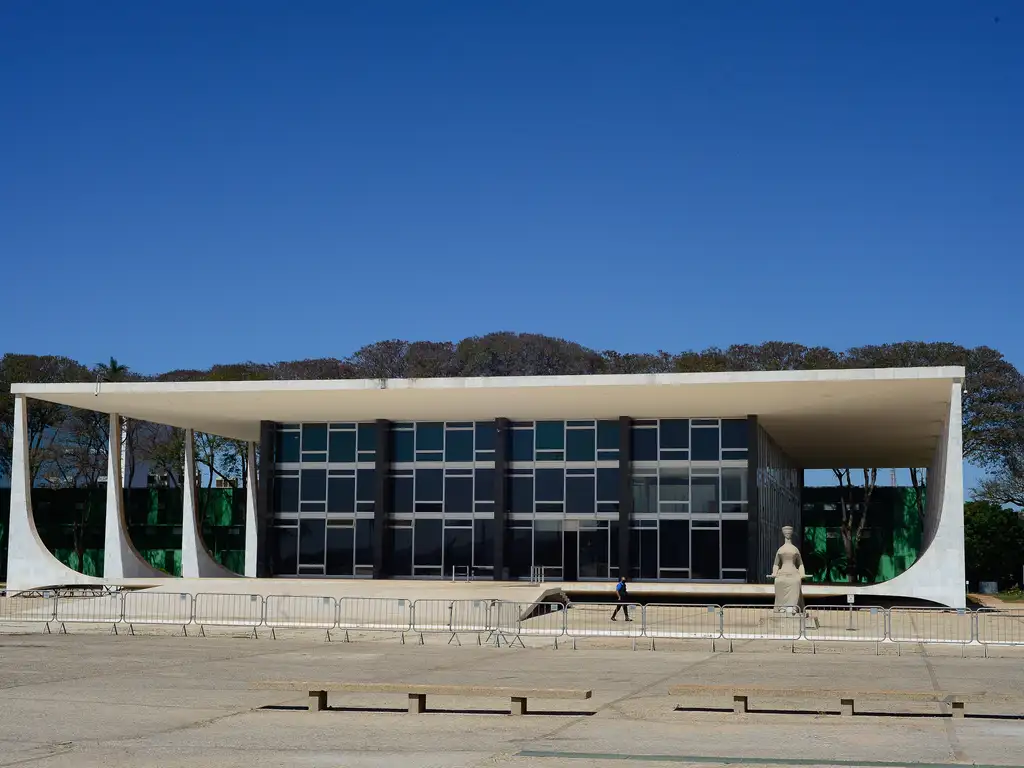 Sede do Supremo Tribunal Federal, em Brasília.